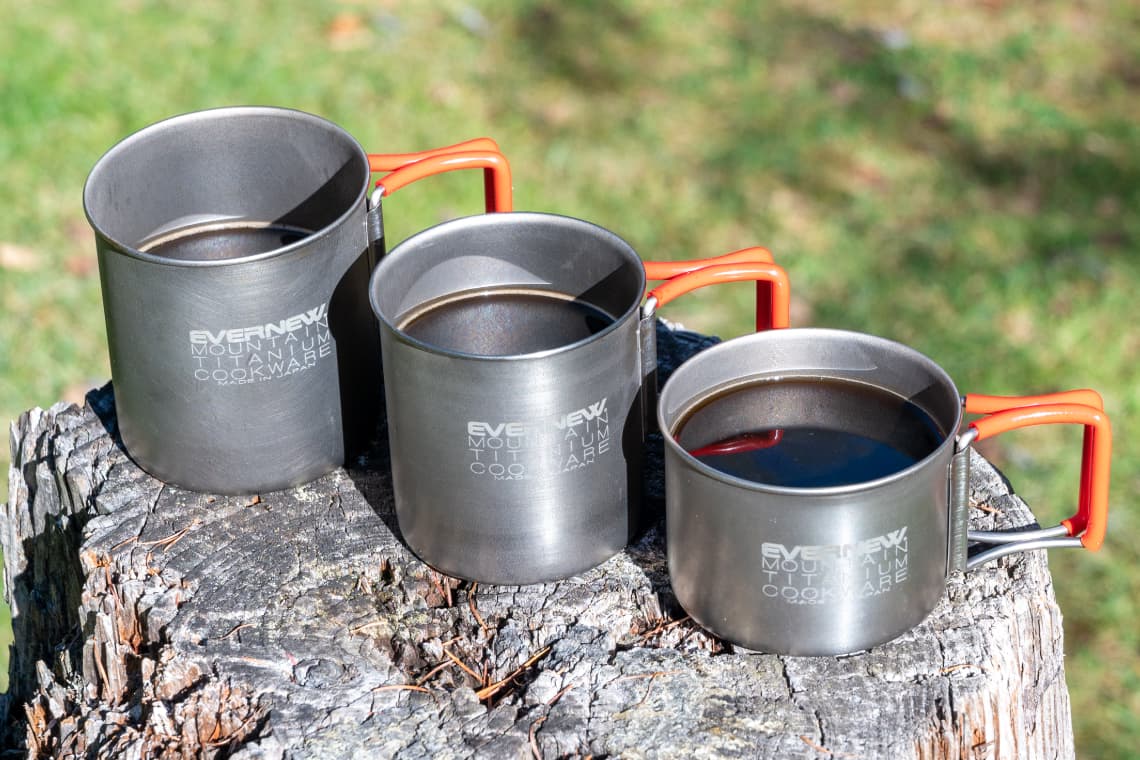 Evernew Titanium UL Pots & Mugs – Zpacks